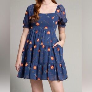 Studio Ghibli® Howl's Moving Castle Calcifer Starry Dress